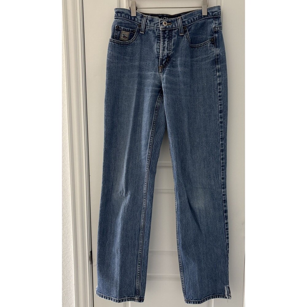 Cruel Girl Low Rise Relaxed Fit Blue Denim Jeans Womens Size 7 Long Vintage